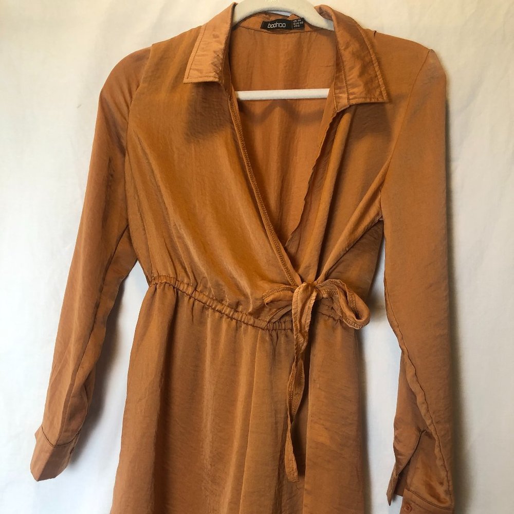 Satin BOOHOO Romper